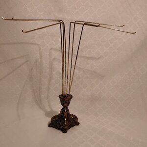 Vintage Brass Hand/Guest Towel Holder